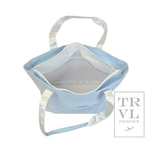 Load image into Gallery viewer, Jumbo Tote - X-large Tote Gingham Mist: Gingham Mist