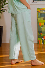 Load image into Gallery viewer, P566437-Ankle Length Cotton Slub Barrel Pant: Lemonilla / S-M-L (2-2-2)