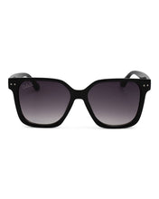 Load image into Gallery viewer, Linny - Women's Oversized Horn Frame Sunglasses: Blue