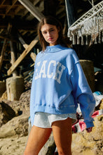 Load image into Gallery viewer, Beach Reversible Mock-neck Crop Sweatshirt