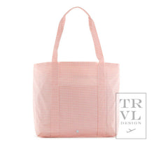 Load image into Gallery viewer, Jumbo Tote - X-large Tote Gingham Taffy: Gingham Taffy