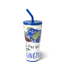 Load image into Gallery viewer, Saturdays in Lexington Straw Tumbler (32oz)