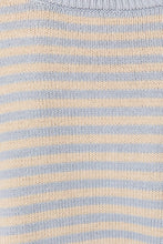 Load image into Gallery viewer, Striped Knit Sweater and Wide Leg Pant Set: GREEN-DK RED STRIPE / M