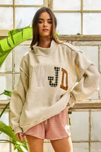 Load image into Gallery viewer, IT2594E-WWJD1 | WWJD Embroidered Mock-neck Sweatshirt
: ASH GREY / S/M-L/XL (3-3)