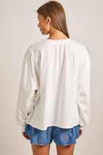 Load image into Gallery viewer, Red Heart Patchwork Sweatshirt – Valentine Pullover: RED / S