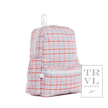 Load image into Gallery viewer, Backpacker - Backpack Classic Plaid Red: Classic Plaid Red