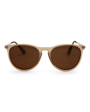 Load image into Gallery viewer, Midnight - Women's Polarized Medium Horn Sunglasses: Ash