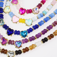 Load image into Gallery viewer, All Hearts Necklace: Pink