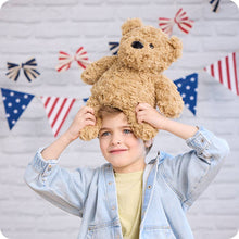 Load image into Gallery viewer, Brown Curly Bear Warmies