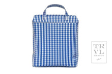 Load image into Gallery viewer, Take Away Lunch Bag - Insulated Gingham Royal