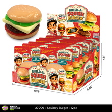 Load image into Gallery viewer, Fun Doh Build A Squish Burger Stack Sensory Toy - 12/Display: Wholesale Price