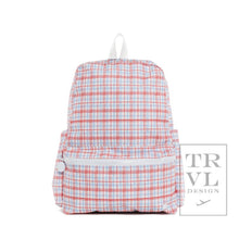 Load image into Gallery viewer, Backpacker - Backpack Classic Plaid Red: Classic Plaid Red