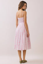 Load image into Gallery viewer, Floral Print Empire Waist Smocked Back Dress