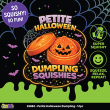 Load image into Gallery viewer, Fun Doh Petite (Mini) Halloween Squishy Dumplings 12/Display: Wholesale Price