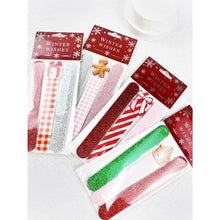 Load image into Gallery viewer, Christmas Theme Nail File Set: MIX COLOR / ONE(12)