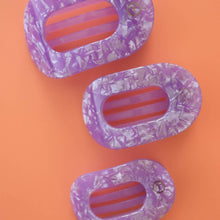 Load image into Gallery viewer, Flat Round Hair Clip | Large | Lavender Mist