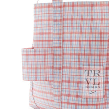Load image into Gallery viewer, Jumbo Tote - X-large Tote Classic Plaid Red: Classic Plaid Red