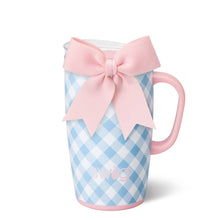 Load image into Gallery viewer, Gingham Travel Mug (18oz)