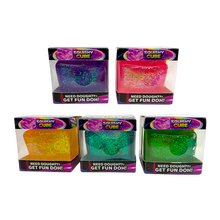 Load image into Gallery viewer, Fun Doh Squish & Squeeze Sparkle Cube Fidget Toy- 12/Display: Wholesale Price