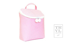 Load image into Gallery viewer, Take Away Lunch Bag - Insulated Gingham Pink: Gingham Pink
