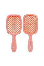 Load image into Gallery viewer, Celavi HRDT008 Orange Detangler Vented Hair Brush - 12