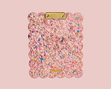Load image into Gallery viewer, Scalloped Clipboard - Large - Happy Confetti