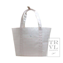 Load image into Gallery viewer, Jumbo Tote - X-large Tote Pimlico Plaid Pink *New!: Pimlico Plaid Pink