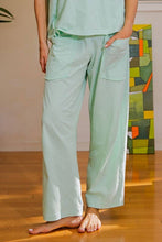 Load image into Gallery viewer, P566437-Ankle Length Cotton Slub Barrel Pant: Lemonilla / S-M-L (2-2-2)