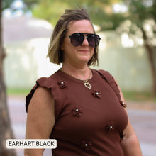 Load image into Gallery viewer, Earhart - Women’s Aviator Sunglasses–Polarized Everyday Chic: Marble
