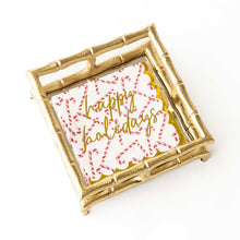 Load image into Gallery viewer, Candy Cane Paper Beverage Napkin Packs