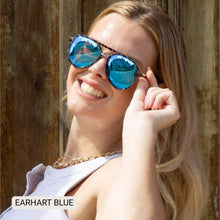 Load image into Gallery viewer, Earhart - Women’s Aviator Sunglasses–Polarized Everyday Chic: Marble