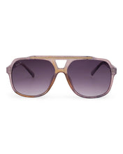 Load image into Gallery viewer, Astrid - Women's Oversized Aviator Sunglasses: Gradient Cheetah