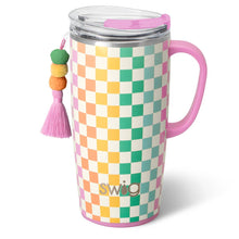 Load image into Gallery viewer, Check Mate Travel Mug (22oz)