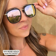 Load image into Gallery viewer, Ivy - Women's Oversized Square Sunglasses: MARBLE