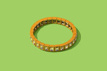 Load image into Gallery viewer, Enamel Stretch Bracelet - Small Gems - Penelope -Asst Colors: Pink