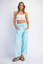 Load image into Gallery viewer, P566437-Ankle Length Cotton Slub Barrel Pant: Lemonilla / S-M-L (2-2-2)
