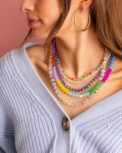 Load image into Gallery viewer, Beaded Necklace - Multi-Colored Beads - Chloe