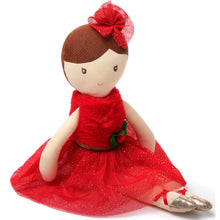 Load image into Gallery viewer, Evie Christmas ballerina doll