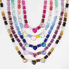Load image into Gallery viewer, All Hearts Necklace: Pink
