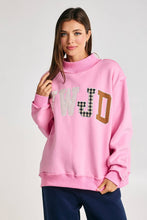 Load image into Gallery viewer, IT2594E-WWJD1 | WWJD Embroidered Mock-neck Sweatshirt
: ASH GREY / S/M-L/XL (3-3)