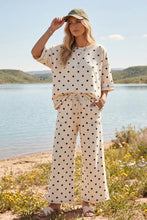 Load image into Gallery viewer, (Original Design) Heavy Scuba Polka Dot Short Sleeve Set: RED/WHITE / M