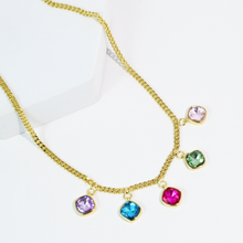 Load image into Gallery viewer, Rainbow Kiss Necklace
