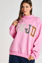 Load image into Gallery viewer, IT2594E-WWJD1 | WWJD Embroidered Mock-neck Sweatshirt
: ASH GREY / S/M-L/XL (3-3)
