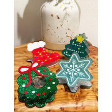 Load image into Gallery viewer, Premium Quality Christmas Theme Hair Claw Clip: MIX COLOR / ONE(12)
