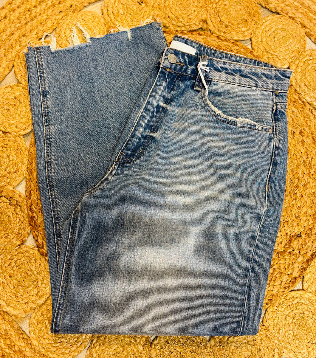 Vervet Olivia High Rise Wide Leg Jeans