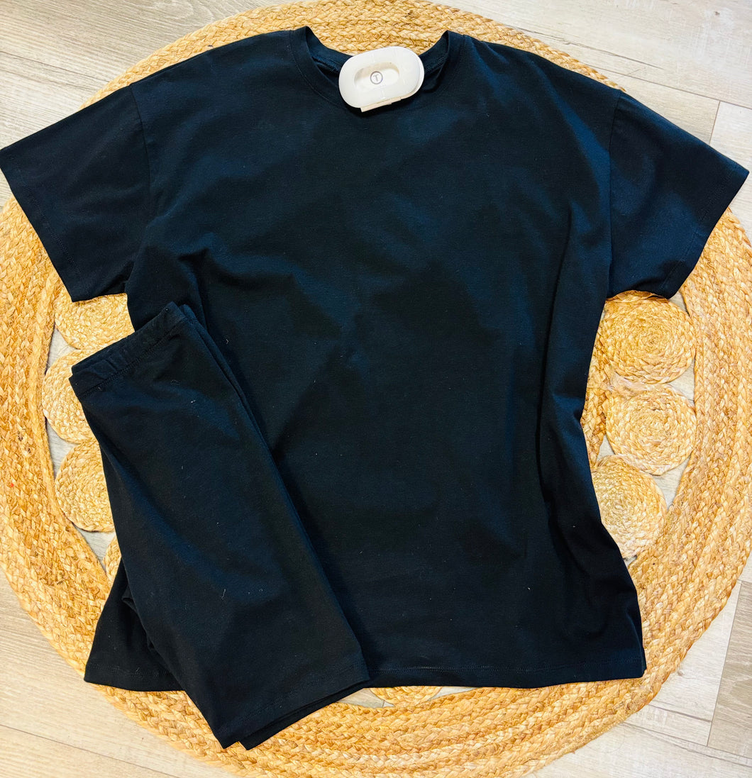Black Biker Set