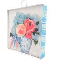 Load image into Gallery viewer, Ginger Jar of Flowers Mini Gallery Art
