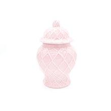 Load image into Gallery viewer, Pink Textured Ginger Jar - Small
