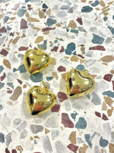 Load image into Gallery viewer, Brown Satin Scarf Necklace: Chunky Cross
