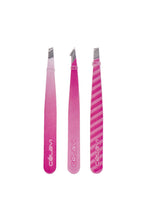 Load image into Gallery viewer, Celavi 46326H Merry Vibes Only 3pc Precision Tweezers - 12
